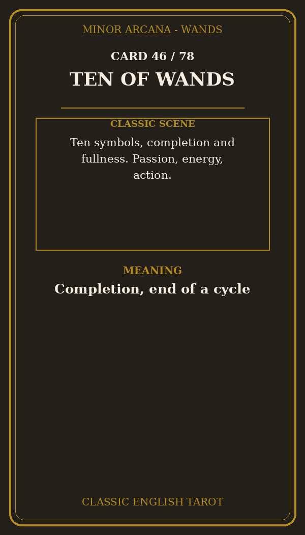 TEN OF WANDS